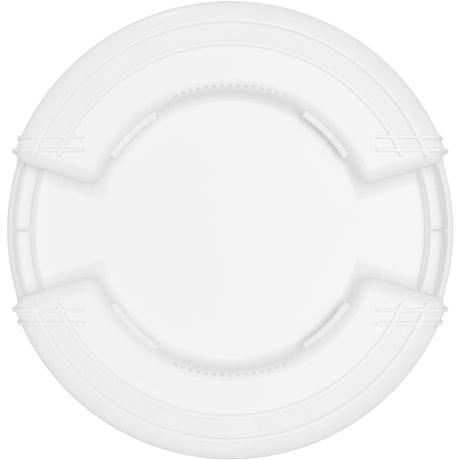 Carlisle Bronco White Round Waste Container, 44 Gallon