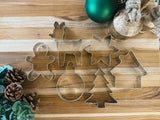 Ornament Craft Cookie Cutter 6 Pc Set HS0599