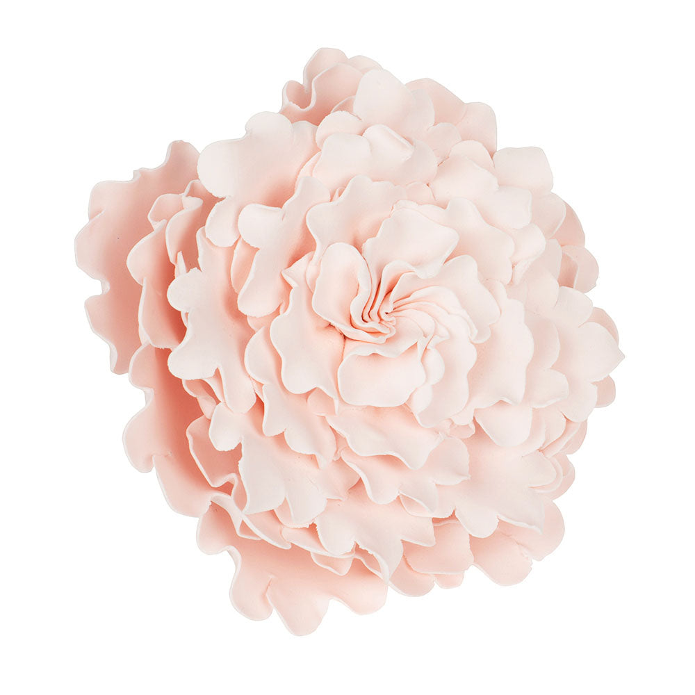 O'Creme Pink Ruffled Peony Gumpaste Flower