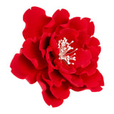 O'Creme Red Extra Large Peony Gumpaste Flower