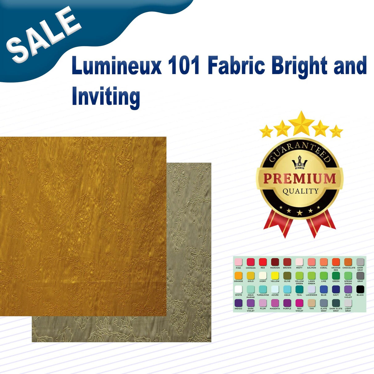 Lumineux 101 Fabric Bright and Inviting