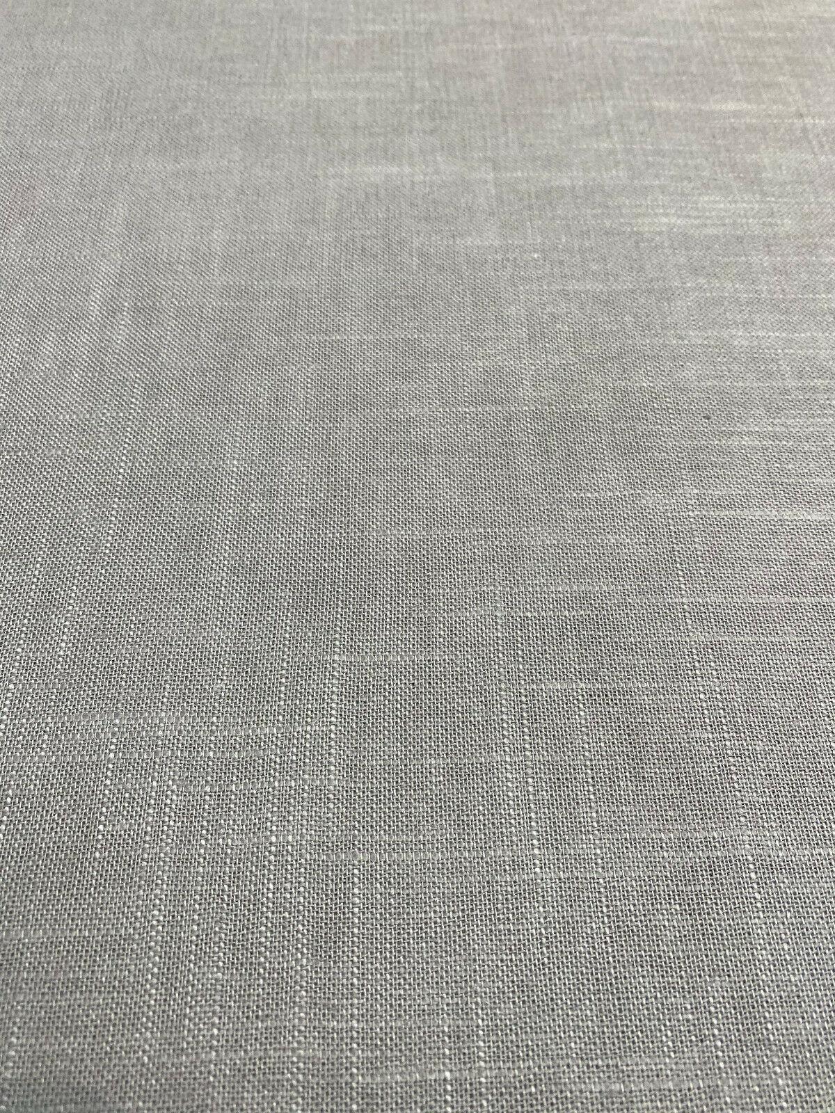 Jefferson Linen Linen Fabric - Flint Gray, Woven, 54" Width (By The Yard)