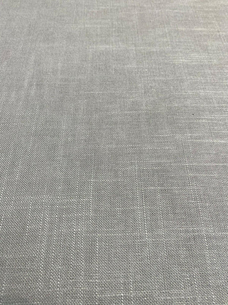 Jefferson Linen Linen Fabric - Flint Gray, Woven, 54" Width (By The Yard)