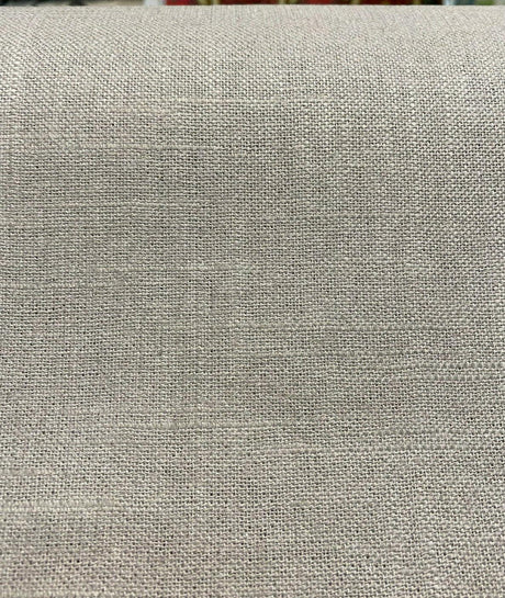 Jefferson Linen Linen Fabric - Flint Gray, Woven, 54" Width (By The Yard)