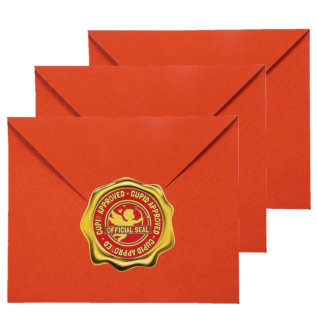 Official Cupid Seal Sticker Roll 100 Pc.