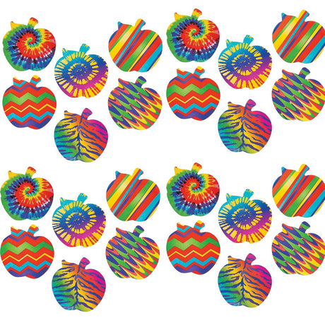 Funky Apple Sticker Roll 100 Pc.