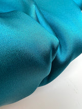 Blue Satin Stretch Fabric