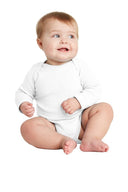 RADYAN® Soft Infant Fine Jersey Long Sleeve Bodysuit
