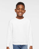 RADYAN® Toddler Classic Crewneck Long Sleeve Fleece Sweatshirt