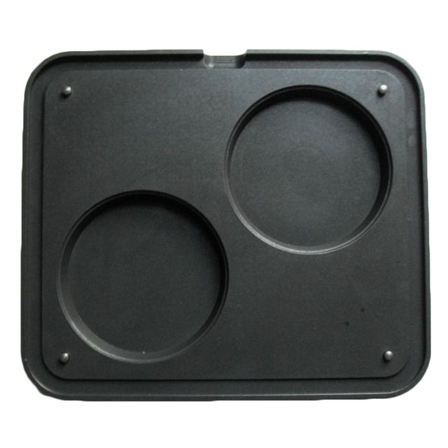 Pavoni Cookmatic PIASTRA-Z Round Plates, 2 Cavities