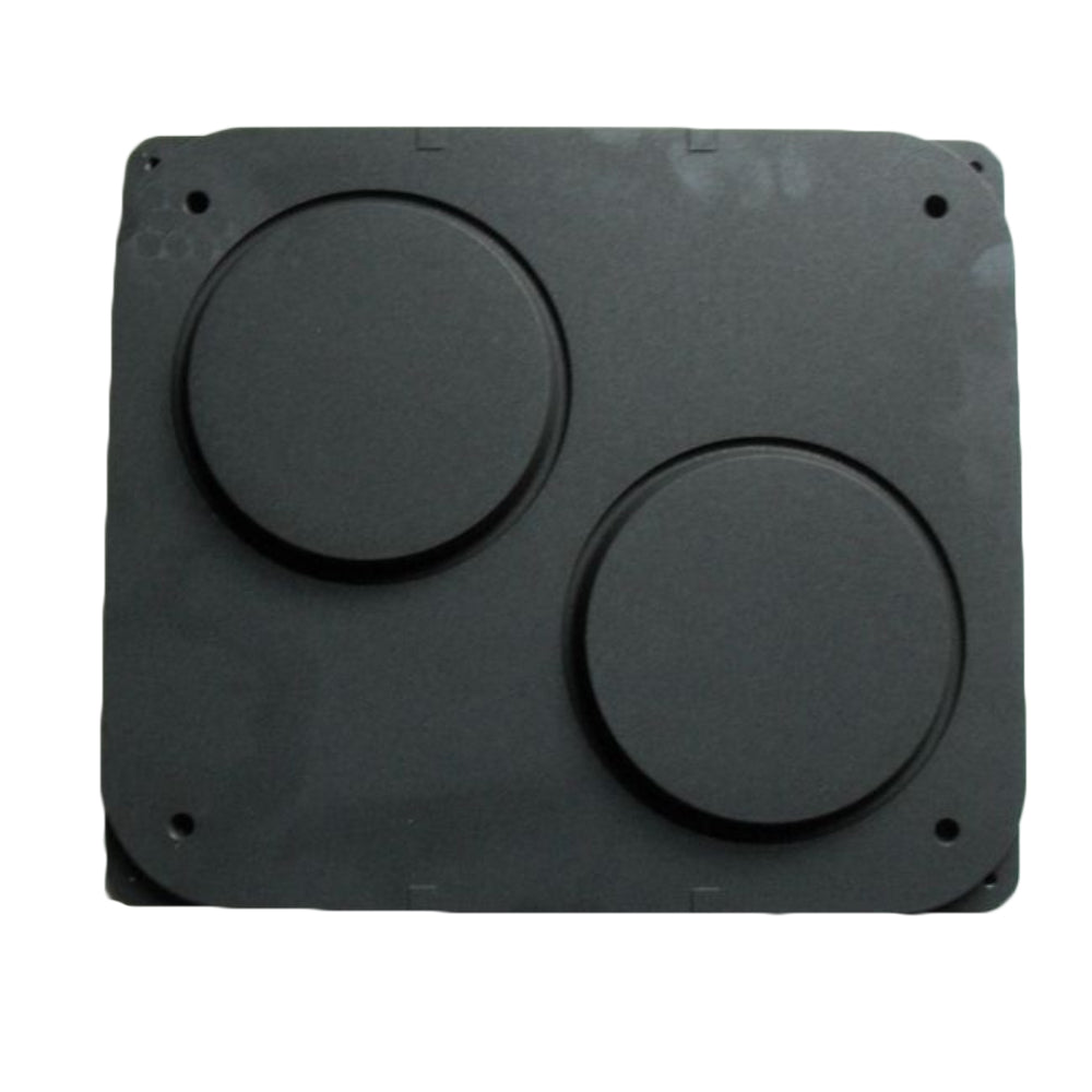 Pavoni Cookmatic PIASTRA-Z Round Plates, 2 Cavities
