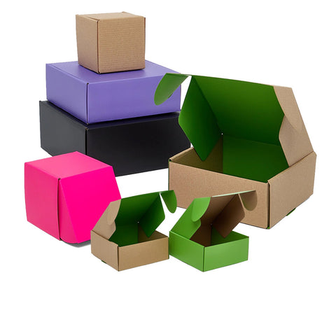 Versatile Shipping Boxes 6'' x 6'' x 1''