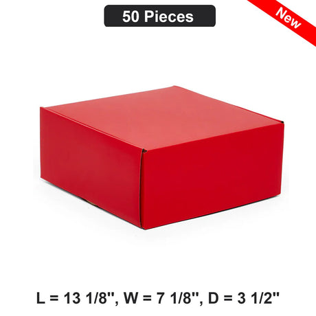 Extra-Large Mailing Boxes for Secure Packaging 13 1/8" x 7 1/8" x 3 1/2"