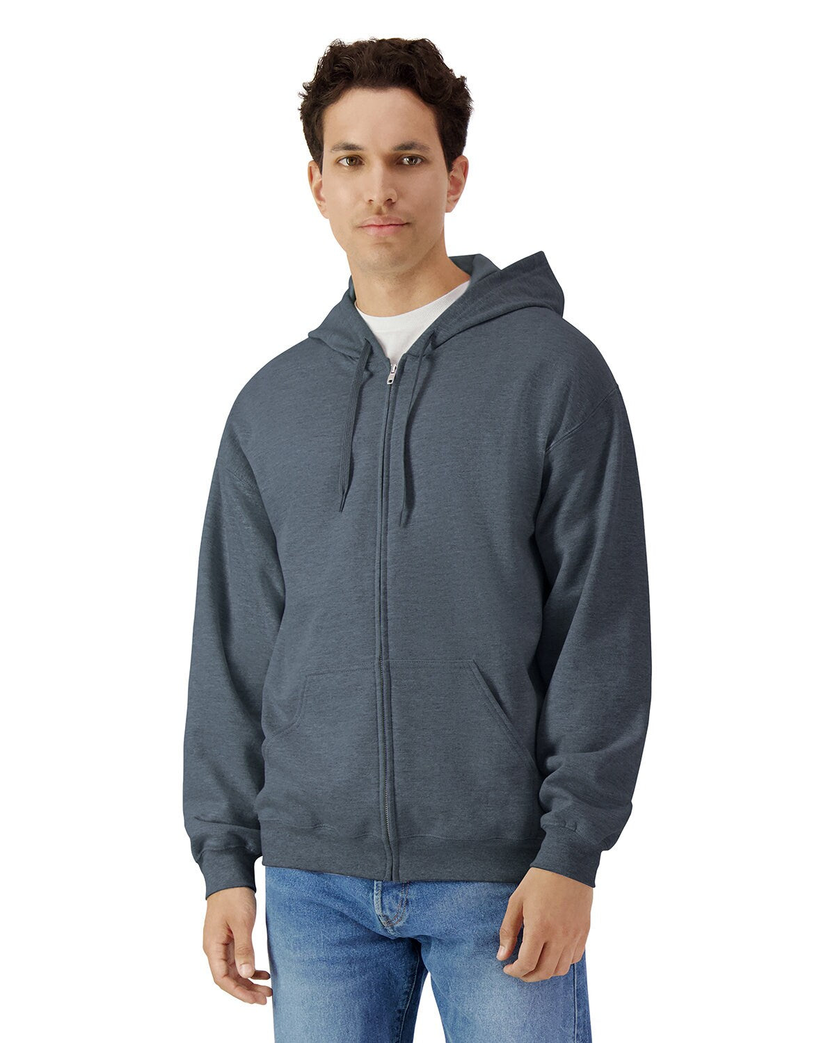 Gildan® Soft style Fleece Hooded Long Sleeve Sweatshirt