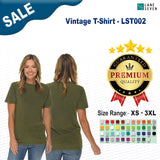 Lane Seven® Crewneck Short Sleeve Vintage T-Shirt