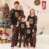 Christmas Suit Pajamas Long Sleeves Tops And Pants