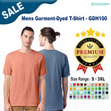 ComfortWash by Hanes® Mens Garment-Dyed Short Sleeve Crewneck T-Shirt