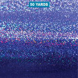 Creative Vinyl Fantasy Holographic Glitter Film 24"