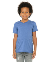 Bella + Canvas® Youth CVC Jersey Crewneck Short Sleeve T-Shirt