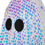 46 1/2" Tall Disco Mosaic Ghost Halloween Decoration