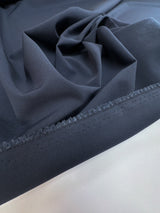 Blue Polyester Viscose Twill