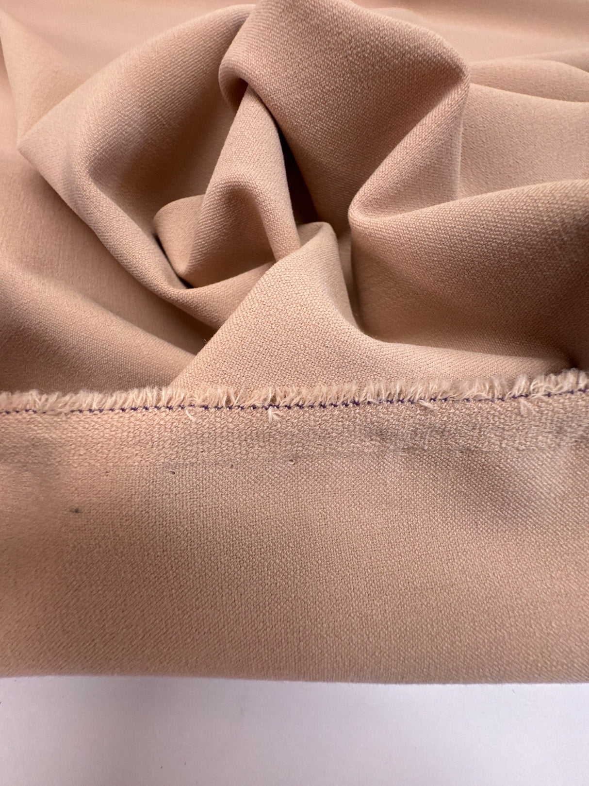 Pink Polyester Viscose Elastane Knit