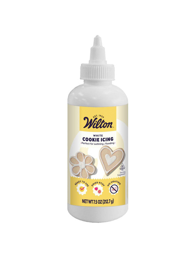 Wilton White Cookie Icing – Ready-to-Use – 7.5 oz.