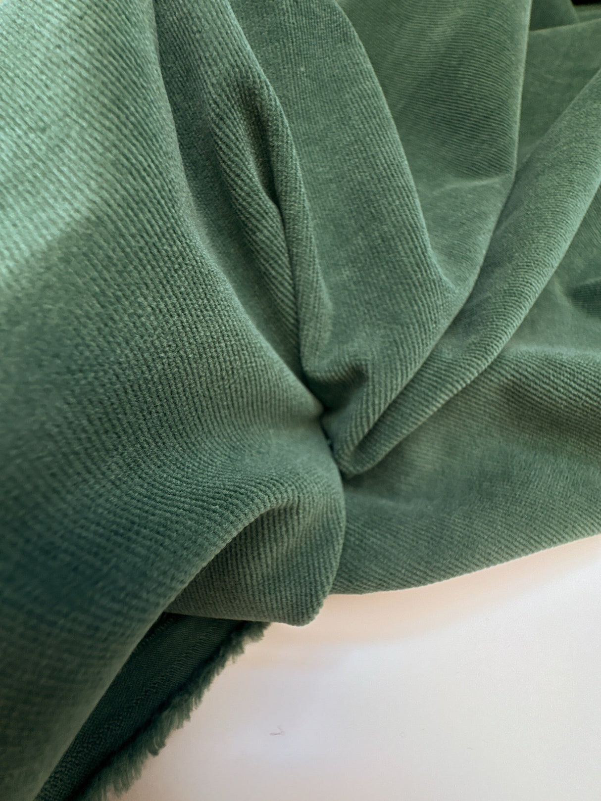 Cotton Corduroy Ribbed Green