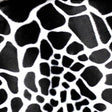 Safarri Black Fake Fur Giraffe Animal Short Pile Fabric,