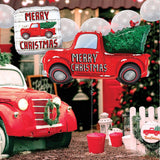 Christmas Truck Foil Balloon