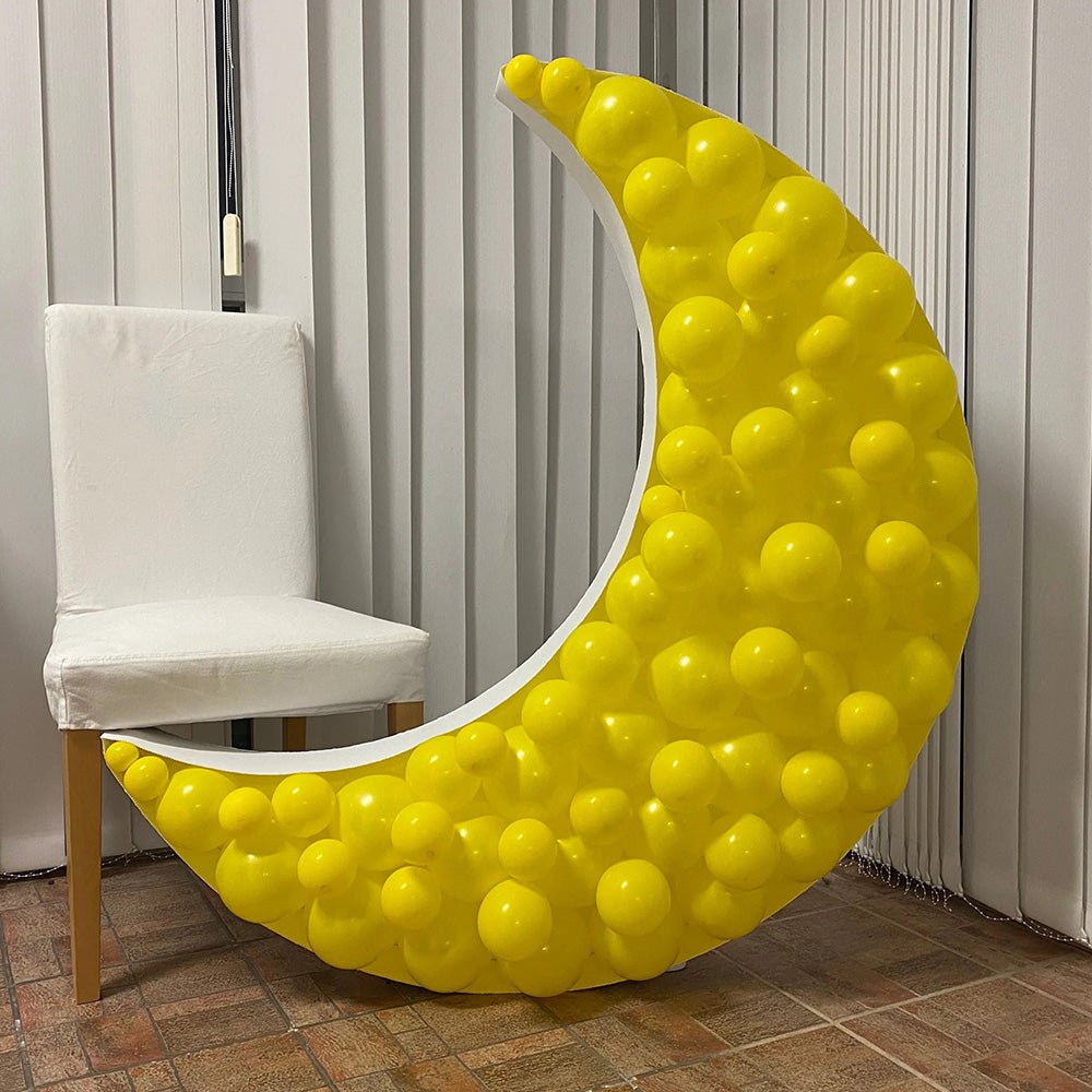 Moon Mosaic Frame Party Decoration
