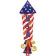 USA Patriotic Firework Foil Balloon