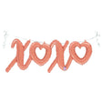 XOXO Script Foil Balloon