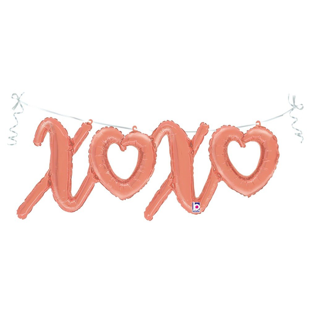 XOXO Script Foil Balloon