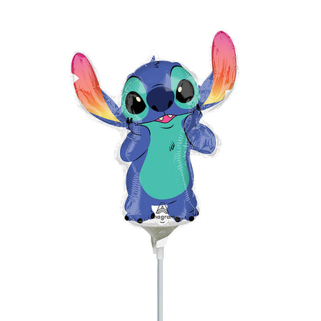Stitch Foil Balloon 9 Inch Air-Fill Only