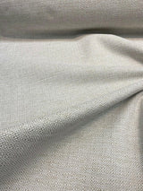 Sampson Chenille Performance Upholstery Fabric - Sea Salt White, Solid, 58" Width (1 Yard)