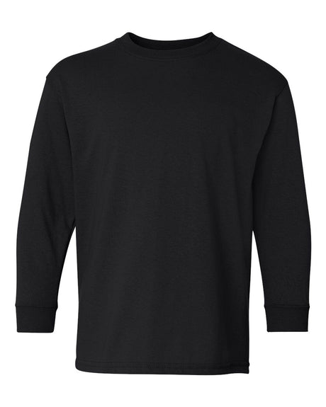 Gildan® Heavy Cotton Youth Crew Neck Long Sleeve T-Shirt