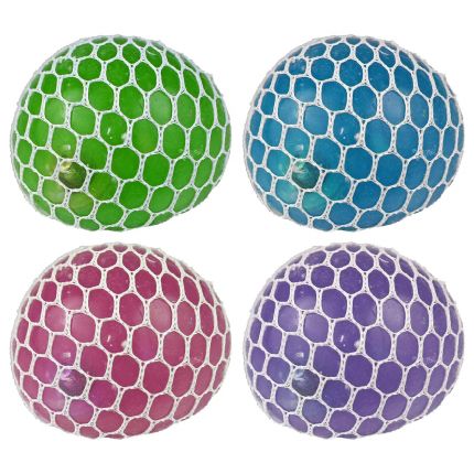 FLASH Squishy Pearl Mesh Ball