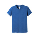 BELLA + CANVAS 12 Pack: Youth Heather Short Sleeve Crew Neck CVC Tee in Heather Red