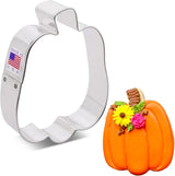 Ann Clark Tall Pumpkin Cookie Cutter, 4"