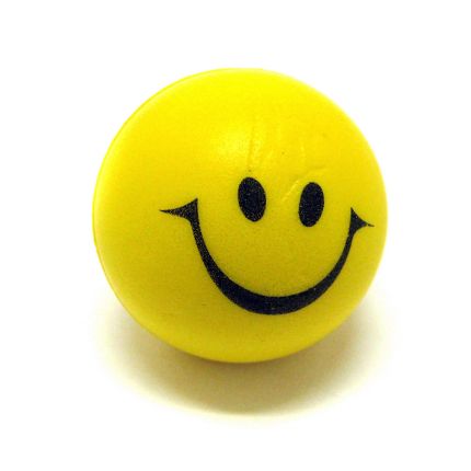 Smiley Relaxable Balls 2.5 inches in Diameter