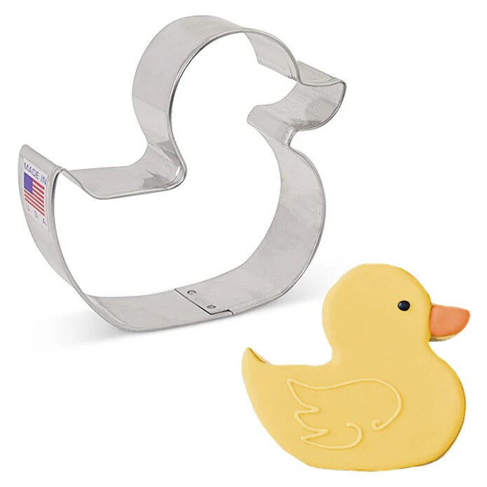 Ann Clark Duckling Rubber Duck Cookie Cutter, 3 3/8"