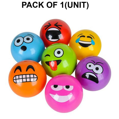 Inflatable Emoji Balls Assorted Colors