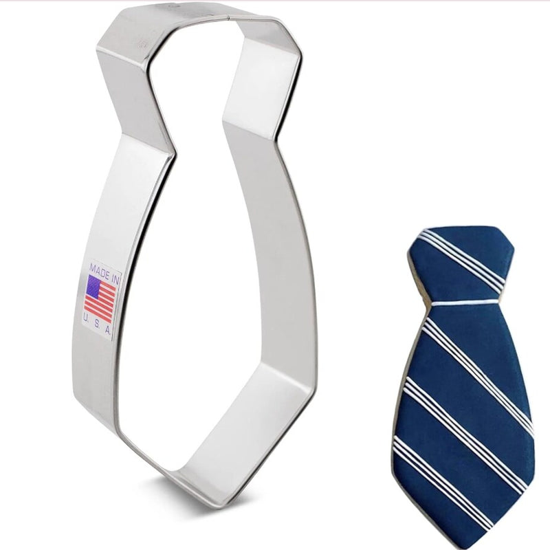Ann Clark Neck Tie Cookie Cutter, 4.75"