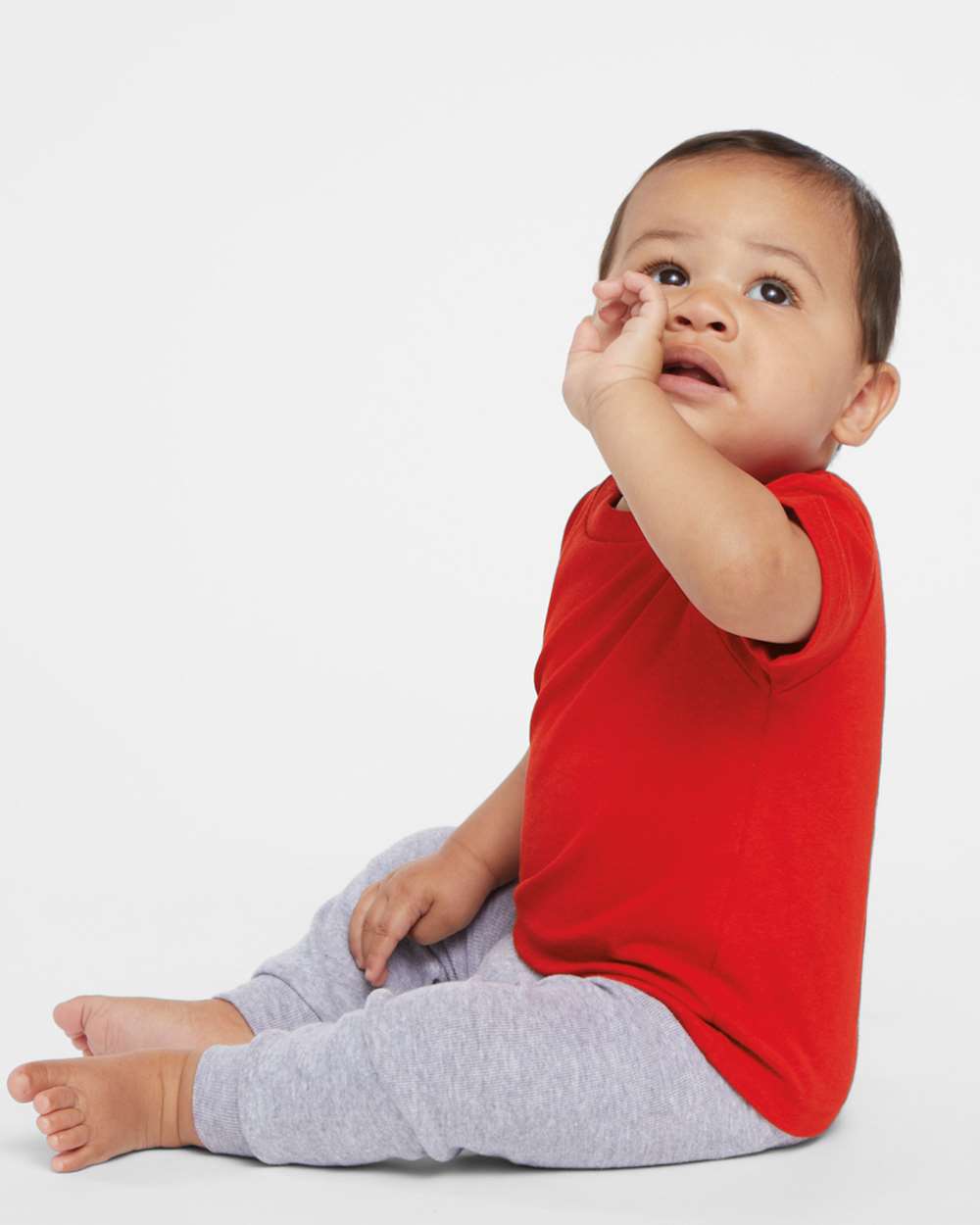 6 Pack : RADYAN® Infant Cotton Jersey Tee - 3401