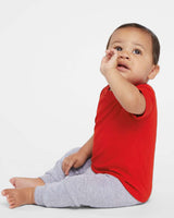 6 Pack : RADYAN® Infant Cotton Jersey Tee - 3401