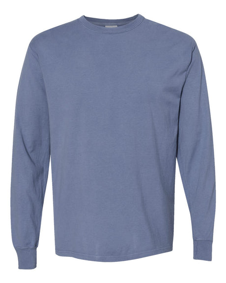 Hanes® Garment Dyed Long Sleeve Crewneck T-Shirt