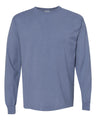 Hanes® Garment Dyed Long Sleeve Crewneck T-Shirt