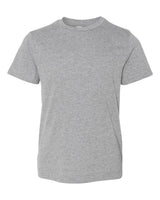 Youth Fine Jersey Crewneck Short Sleeve Tee