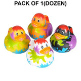 Paint Splatter Rubber Ducks